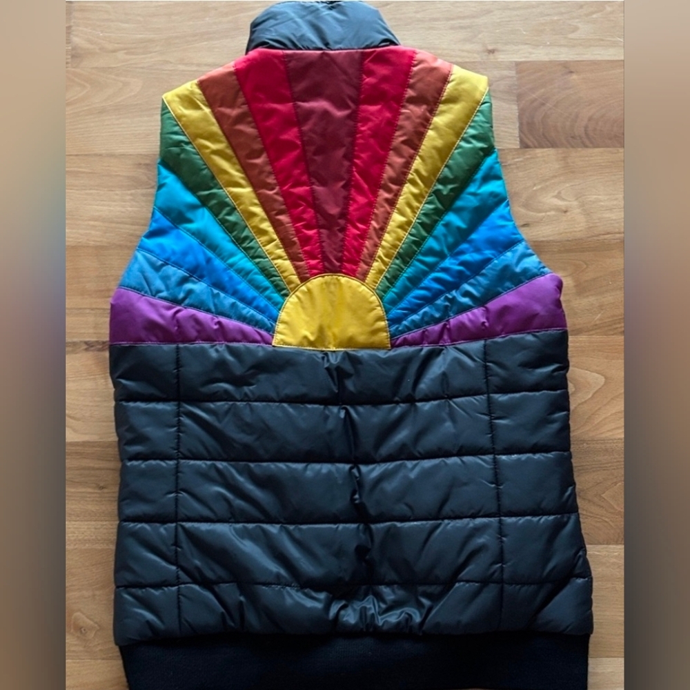 Aviator Nation Sunburst Puffer Vest - Picture 2 of 5